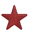 Othmar Decorations Decoratie ster rood glitters 40 cm kunststof
