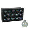 Othmar Decorations kerstballen -30x transparant parelmoer -6cm- glas