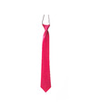 Partychimp Carnaval verkleed accessoires stropdas fuchsia roze polyester heren-dames