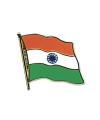 Pin speldje broche Vlag India 20 mm blazer revers pin landen decoraties