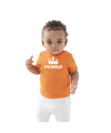 Prinsje t-shirt oranje Koningsdag baby-peuter voor jongens
