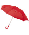 Rode storm paraplu voor kinderen van 77 cm doorsnede stormproof
