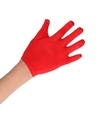 Rode verkleed handschoenen satijn voor jongens-meisjes