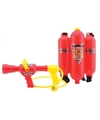 Speelgoed brandweerman brandblusser watertank