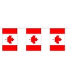 Stoffen vlaggenlijn Canada 3 meter