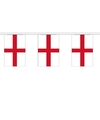 Stoffen vlaggenlijn Engeland St George 3 meter