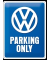Tinnen plaat VW 30 x 40 cm
