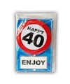Verjaardagskaart 40 jaar