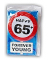 Verjaardagskaart 65 jaar