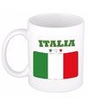 Vlag Italie beker 300 ml