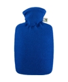 Warm water kruik blauw 1,8 liter fleece hoes