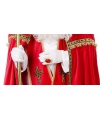 Witte Sinterklaas handschoenen kort