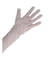 Witte verkleed handschoenen lang voor volwassenen