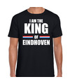 Zwart I am the King of Eindhoven shirt Koningsdag t-shirt voor heren
