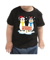 Zwart kerst shirt -kleding Christmas buddies voor baby-kinderen